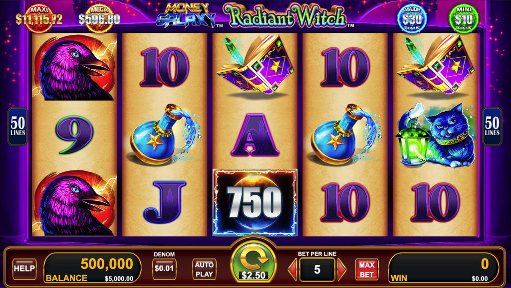 Money Galaxy Radiant Witch reel set